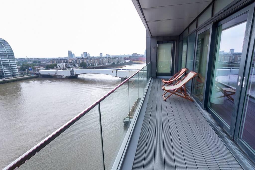 2 Bed 2 Bath - Amazing Views Of London And River Thames Esterno foto